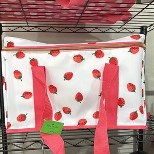 Kate Spade Strawberry Print Cooler Bag
